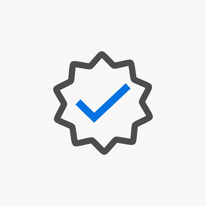 Verified, Star, Valid, Featured, Badge, Checked, Tick